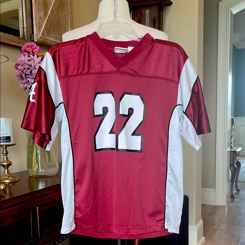University of Alabama Jersey Boys XXL Crimson Red White